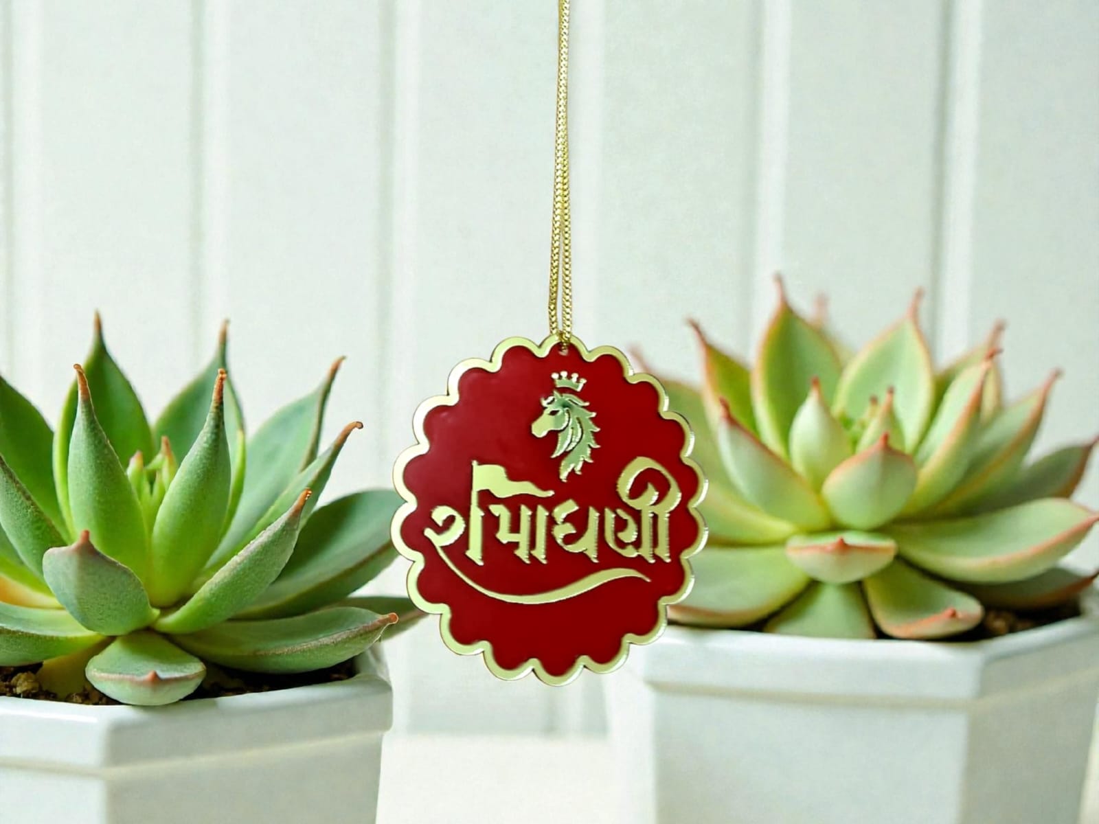 Acrylic Car Hanging Accessories Interior- Ramadhani Car Hanging - Image 6