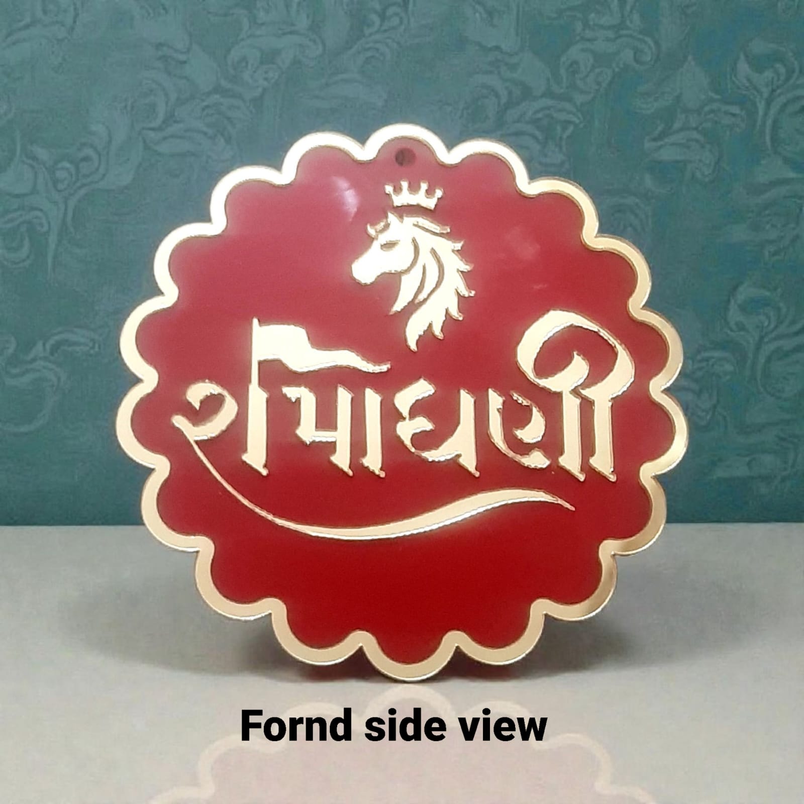 Acrylic Car Hanging Accessories Interior- Ramadhani Car Hanging - Image 4